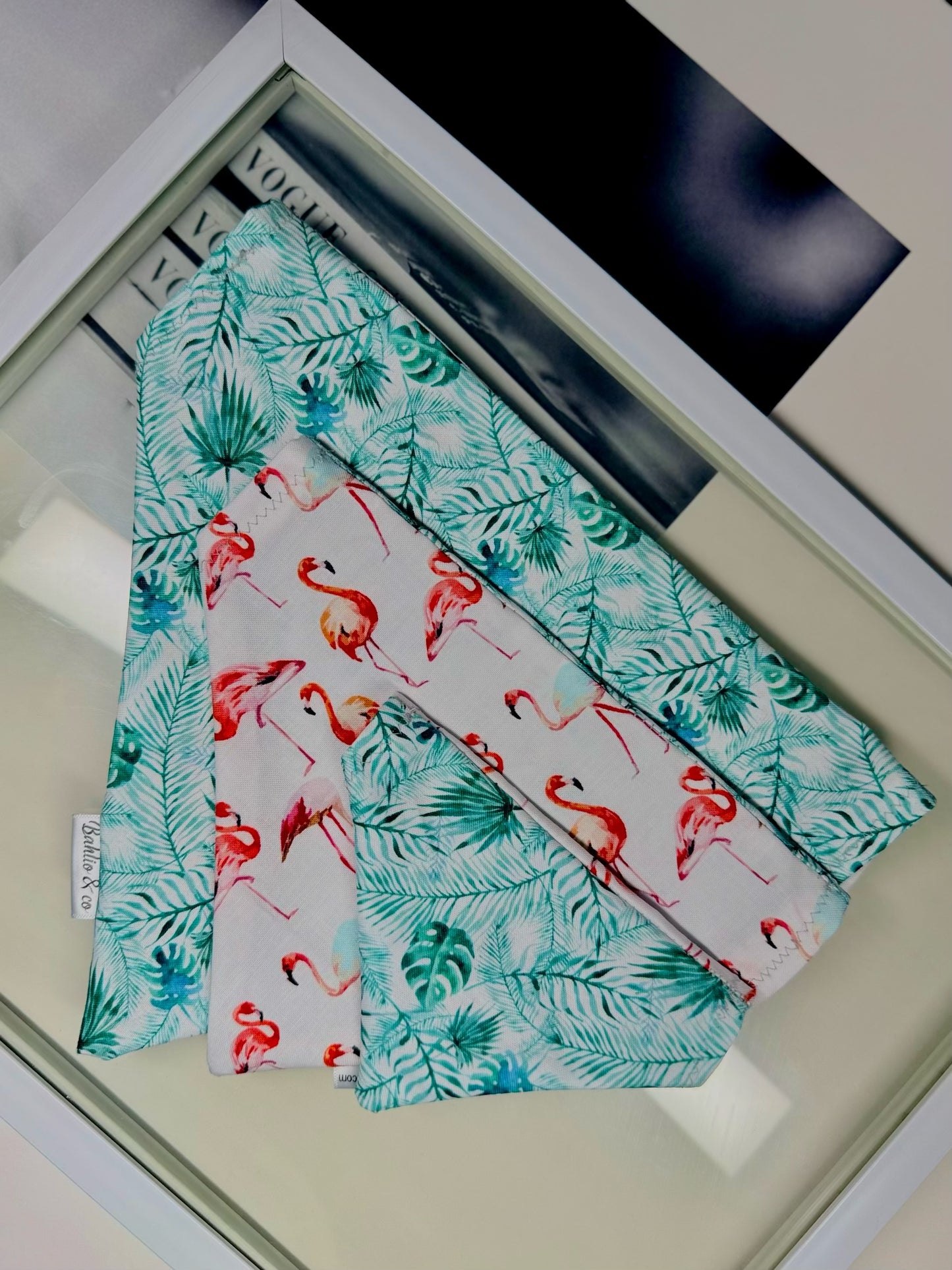 Foulard réversible Hawaï